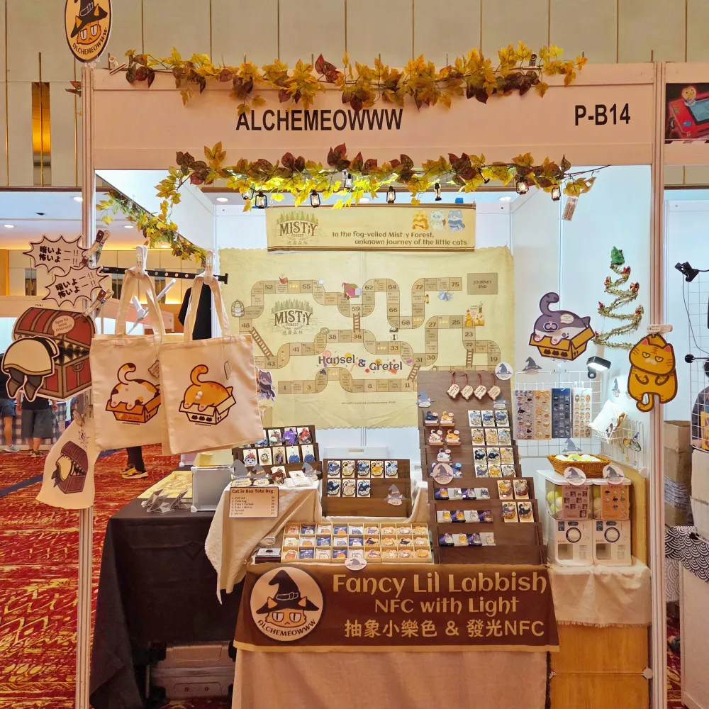 Comic Fiesta 2025 booth