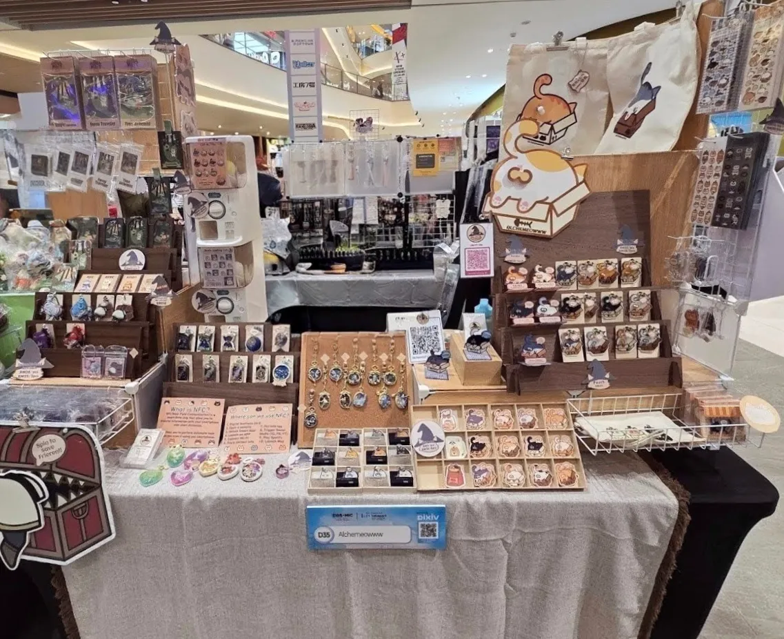 Cosmic Spring 2026 booth