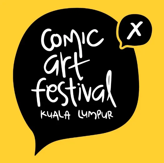 Comic Art Festival KL X event logo